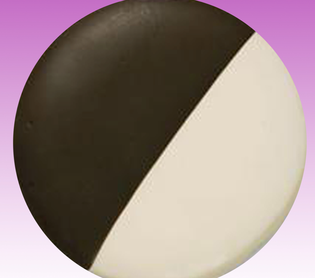 Order Large Black & White Cookie (Direct from New York) food online from Steve's Snappin Dogs store, Denver on bringmethat.com