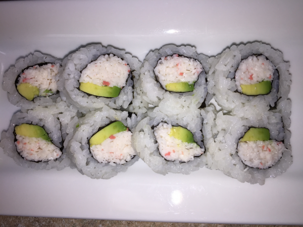 Order 10Piece Snow Crab Roll food online from Jazz Sushi Bar store, New Orleans on bringmethat.com