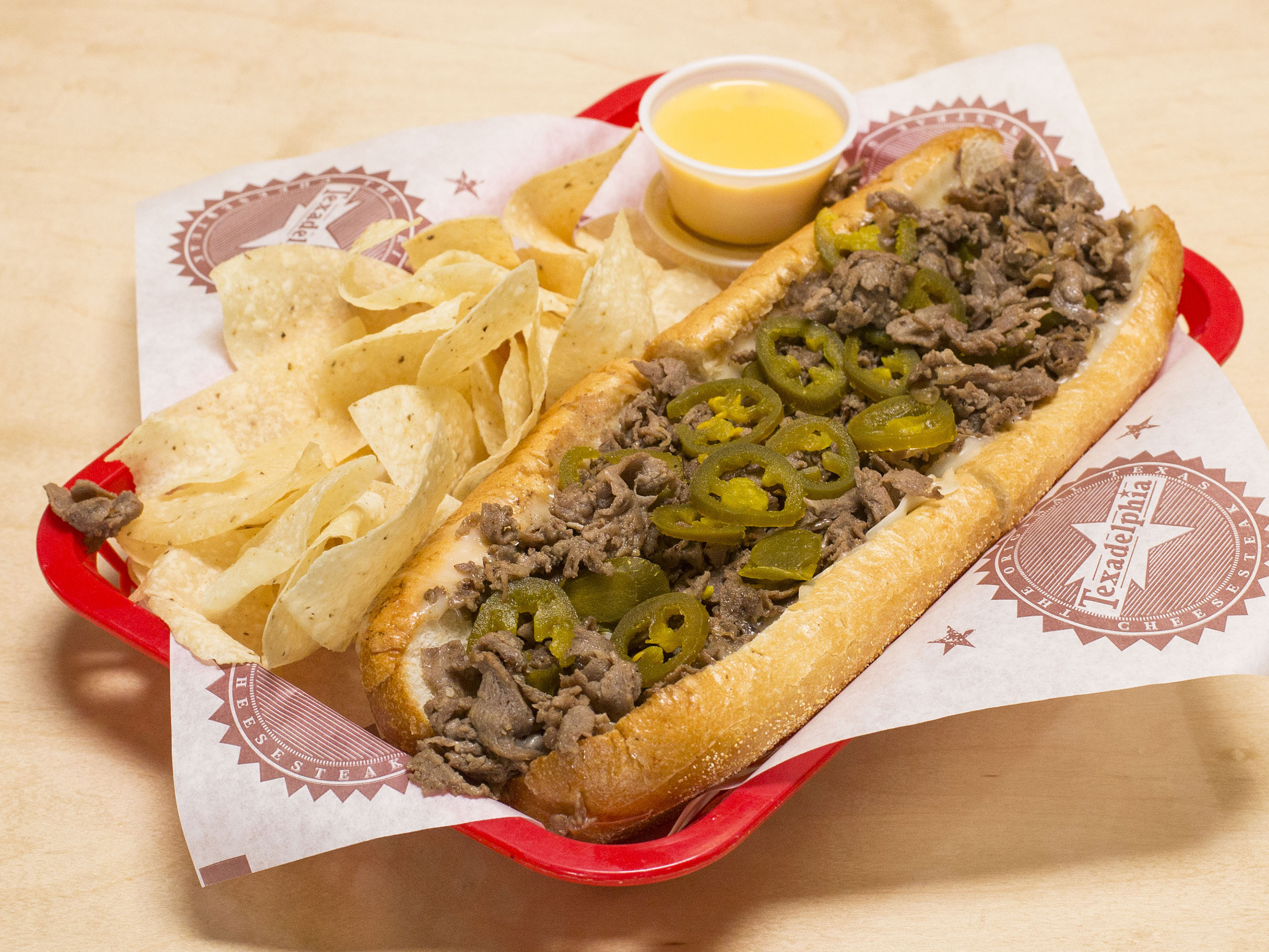 Order The Texican Cheesesteak food online from Texadelphia store, Dallas on bringmethat.com