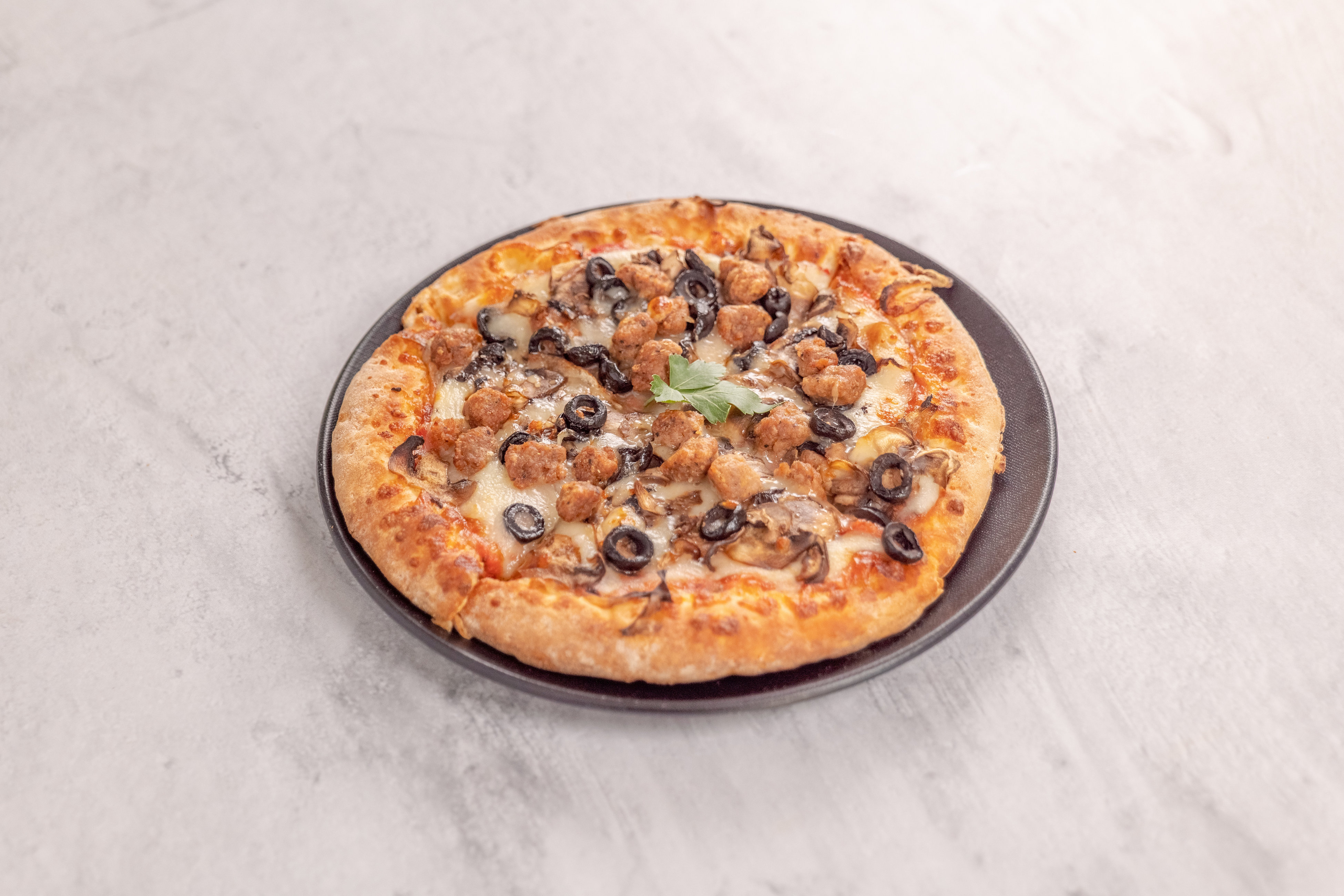 Order 3 Toppings Pizza food online from Valuetinas Pizza store, Anaheim on bringmethat.com