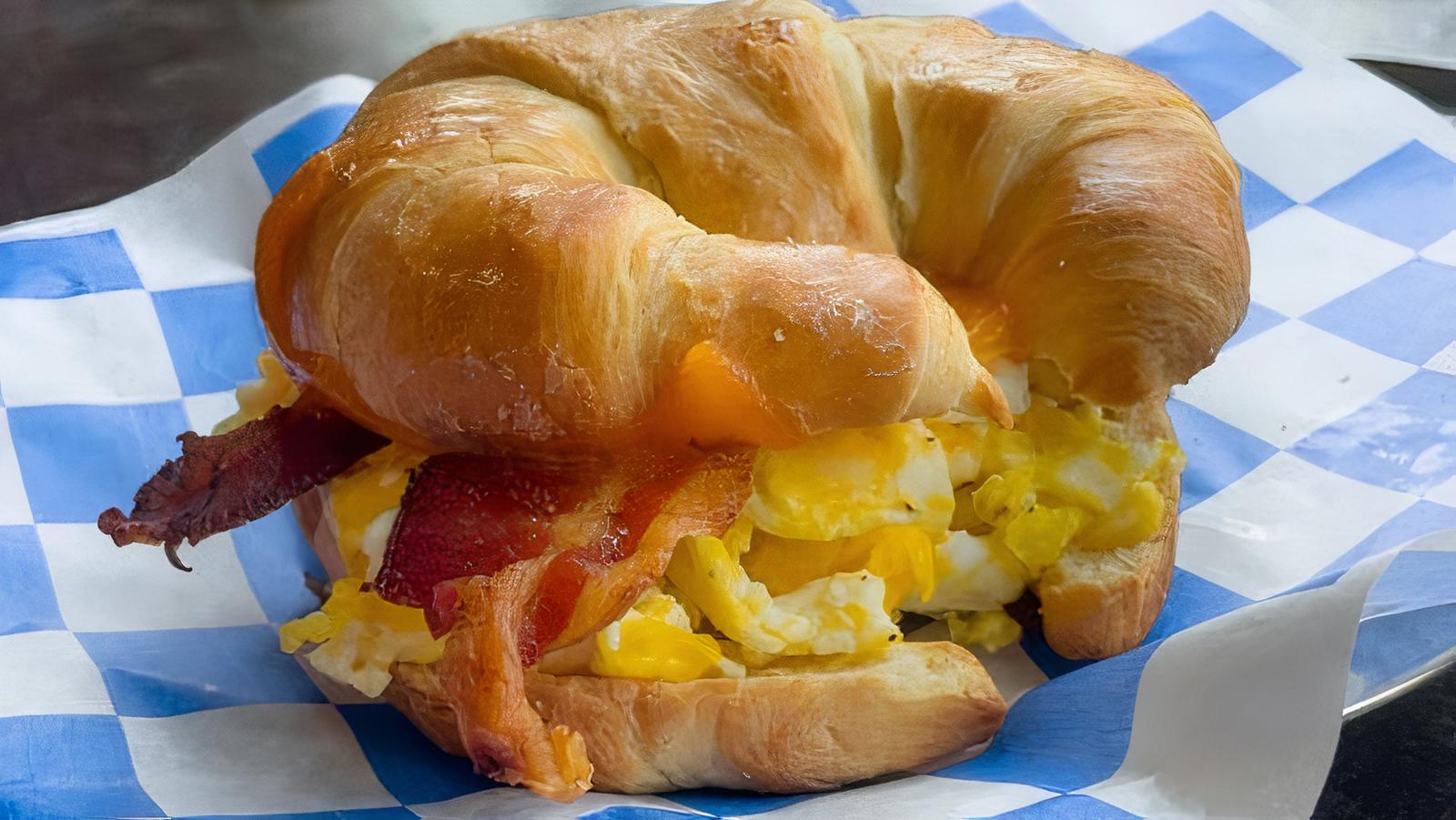 Order Bacon, Egg ＆ Cheese Sandwich food online from Emeche' Cakery store, Chicago on bringmethat.com