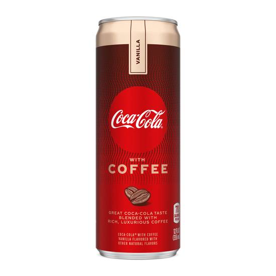 Order Coca-Cola With Coffee Vanilla Can, 12 OZ food online from Cvs store, GREENWICH on bringmethat.com
