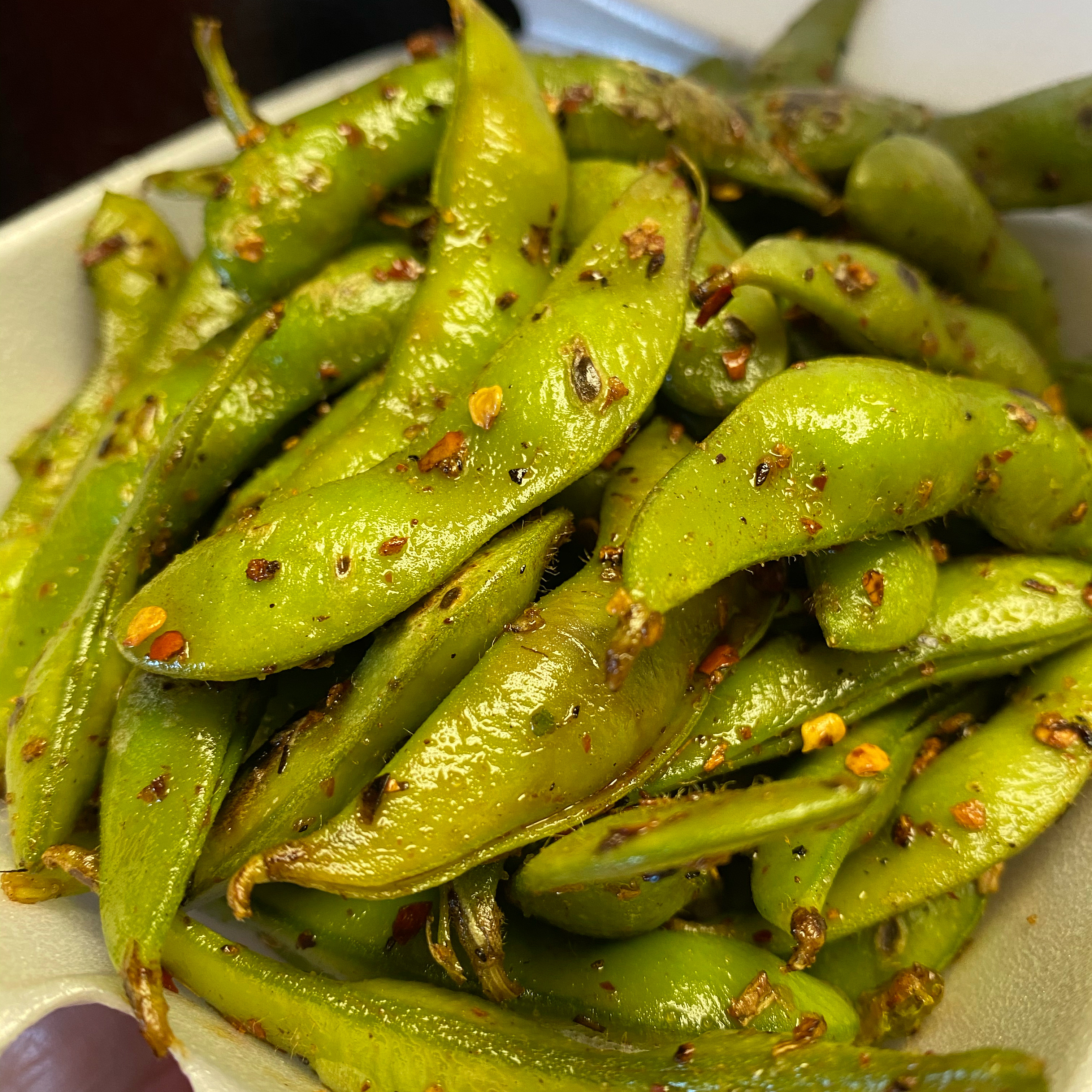Order NEW! Spicy Edamame food online from Thai on Main store, Endicott on bringmethat.com