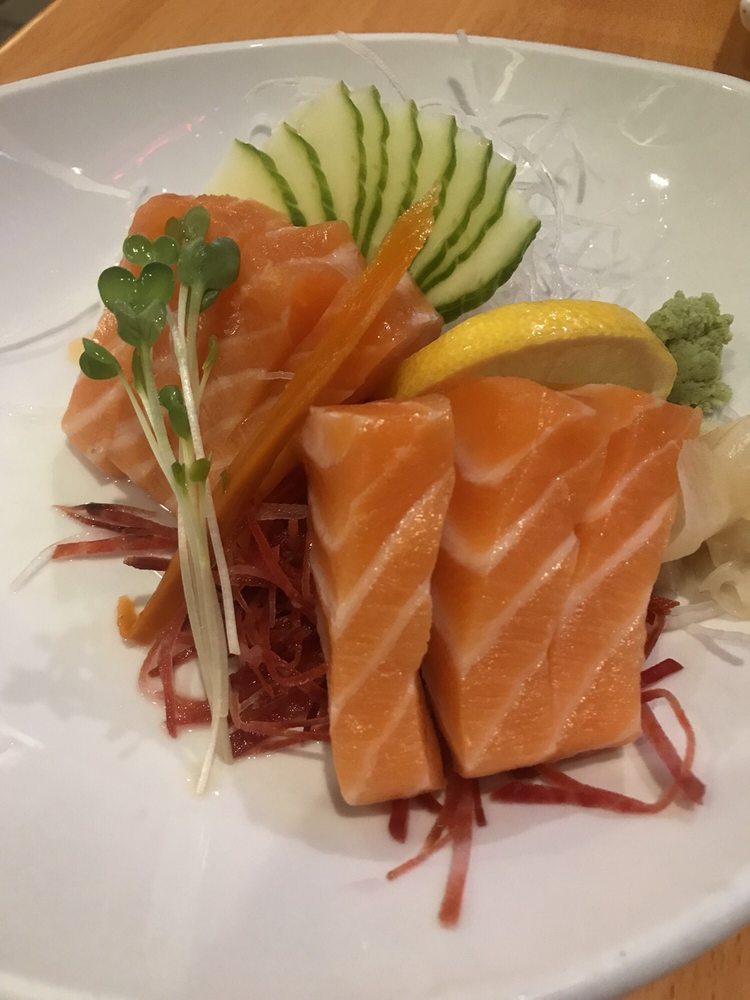 Order 2. Salmon Sashimi food online from Kumi Ko store, Compton on bringmethat.com