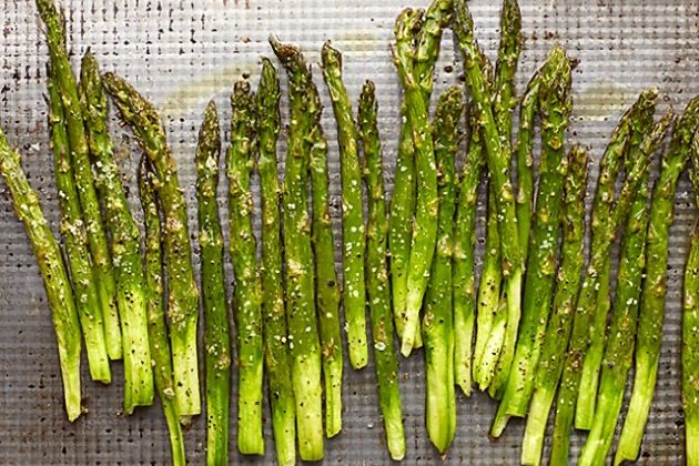 Order Grilled Asparagus side food online from La Esquina store, New York on bringmethat.com