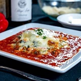 Order Lasagna Primavera food online from Fornos of Italy store, Houston on bringmethat.com