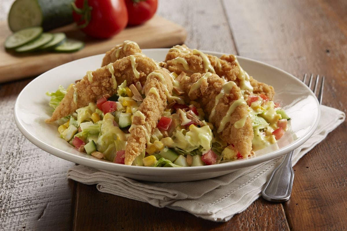 Order Honey-Crisp Chicken Salad food online from Bj Restaurant & Brewhouse store, Bowie on bringmethat.com