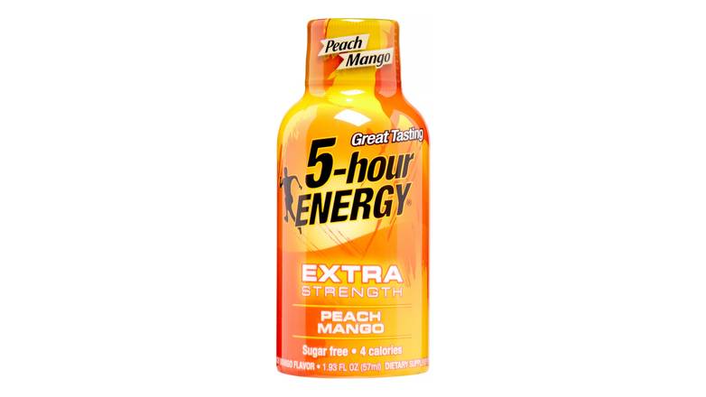 Order 5 hour energy extra strength peach mango food online from Route 7 Food Mart store, Norwalk on bringmethat.com