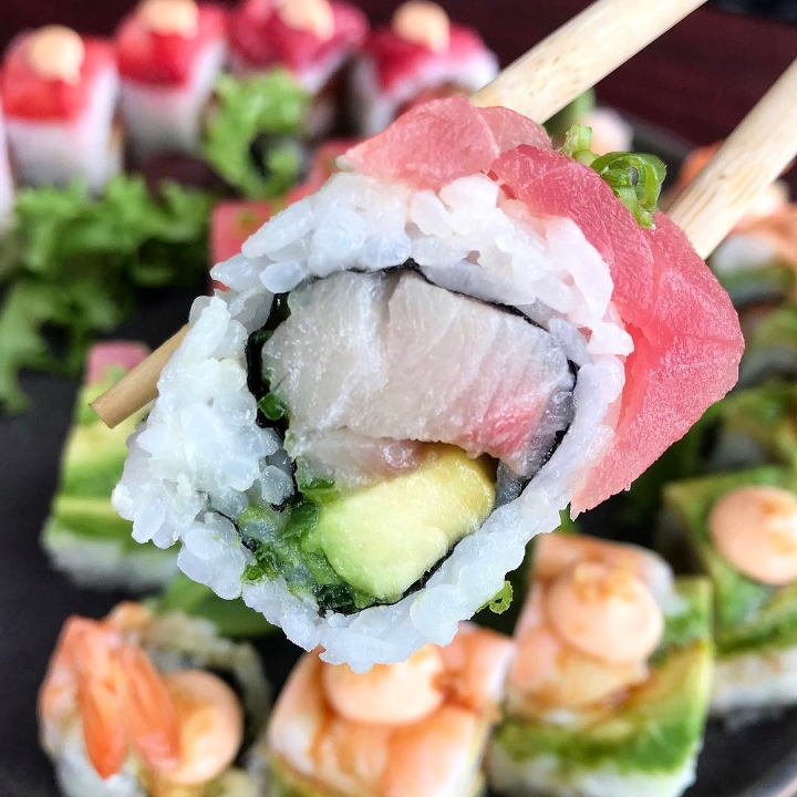 Order Love Roll food online from Wave Asian Bistro & Sushi store, Mount Dora on bringmethat.com