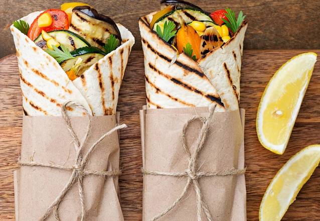 Order The Veggie Wrap food online from Indian Naan Ritto store, Santa Clara on bringmethat.com