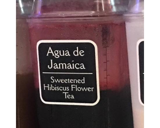 Order Agua de Jamaica (20 oz) food online from Casa Pasilla store, Santa Clarita on bringmethat.com