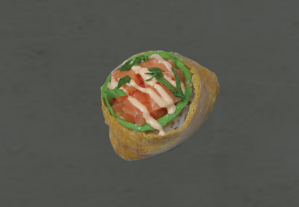 Order Spicy Salmon Puff food online from Sushi Kyo store, Salem on bringmethat.com