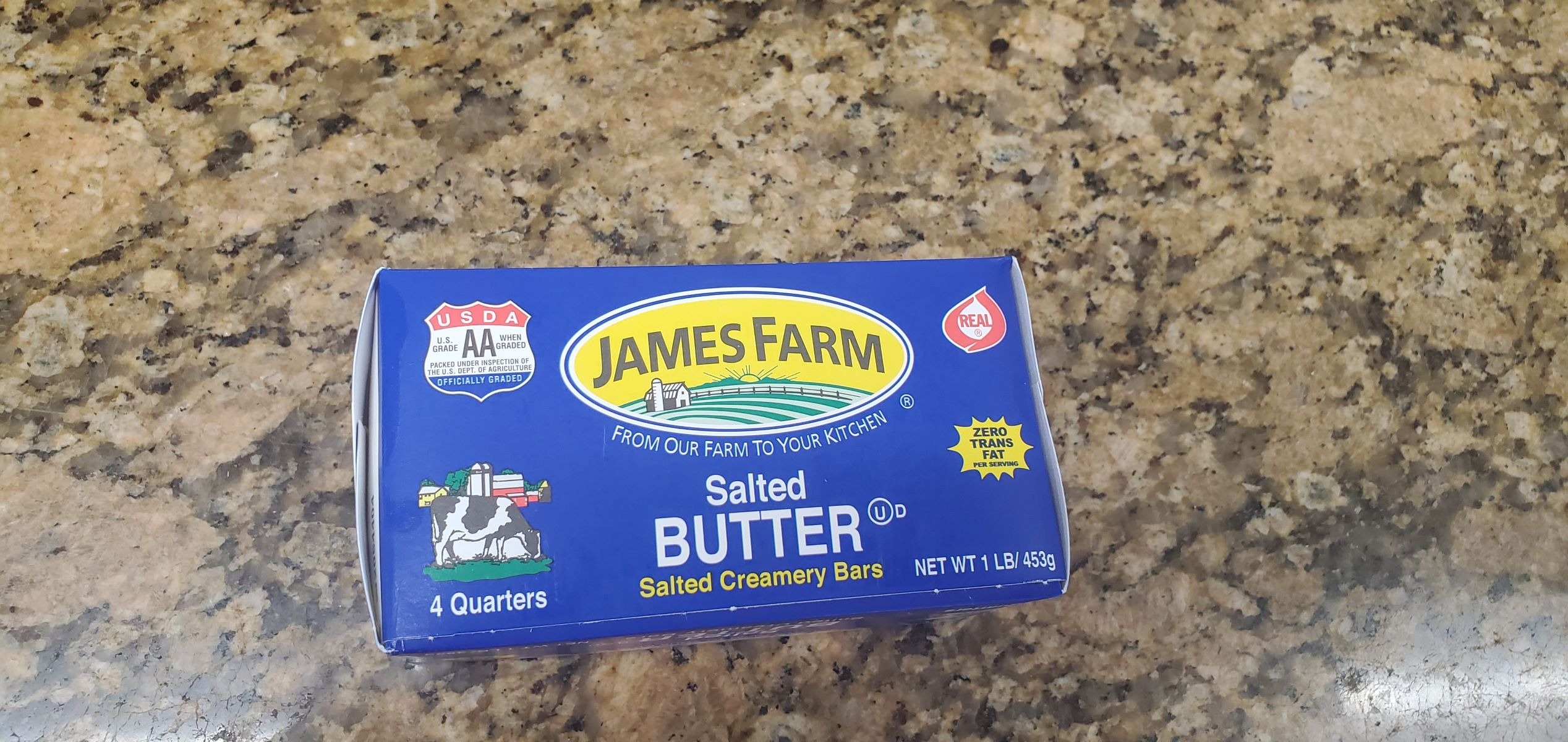 Order 1 Lb. Salted Butter food online from Italian Kitchen store, Pennsville on bringmethat.com