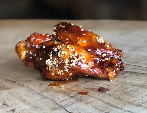 Order Smoked Chicken Wings - Korean Bulgogi food online from Holy Cow store, Alexandria on bringmethat.com