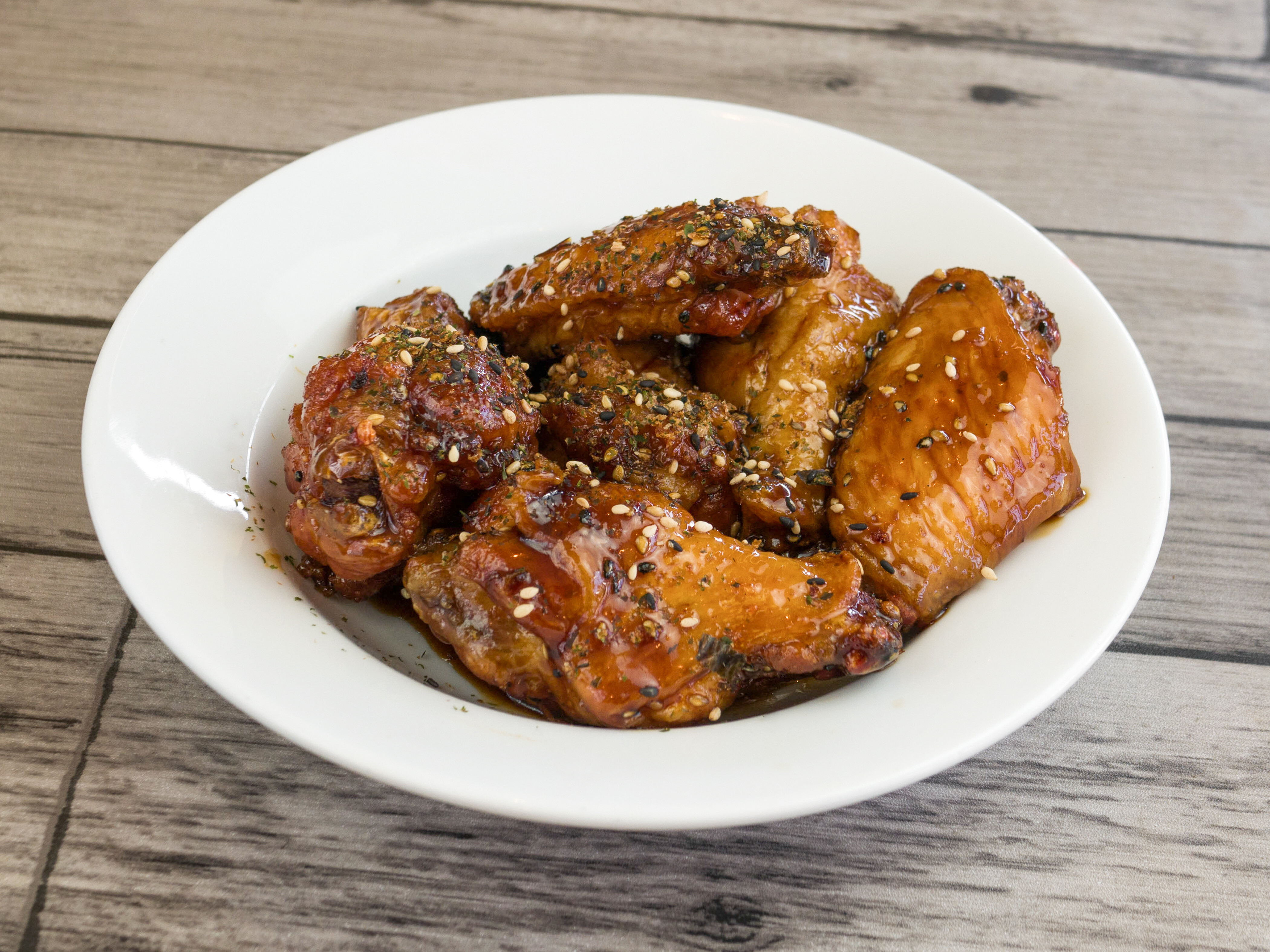 Order A21. Japanese Hibachi Wings food online from Crazy Wok store, Houston on bringmethat.com