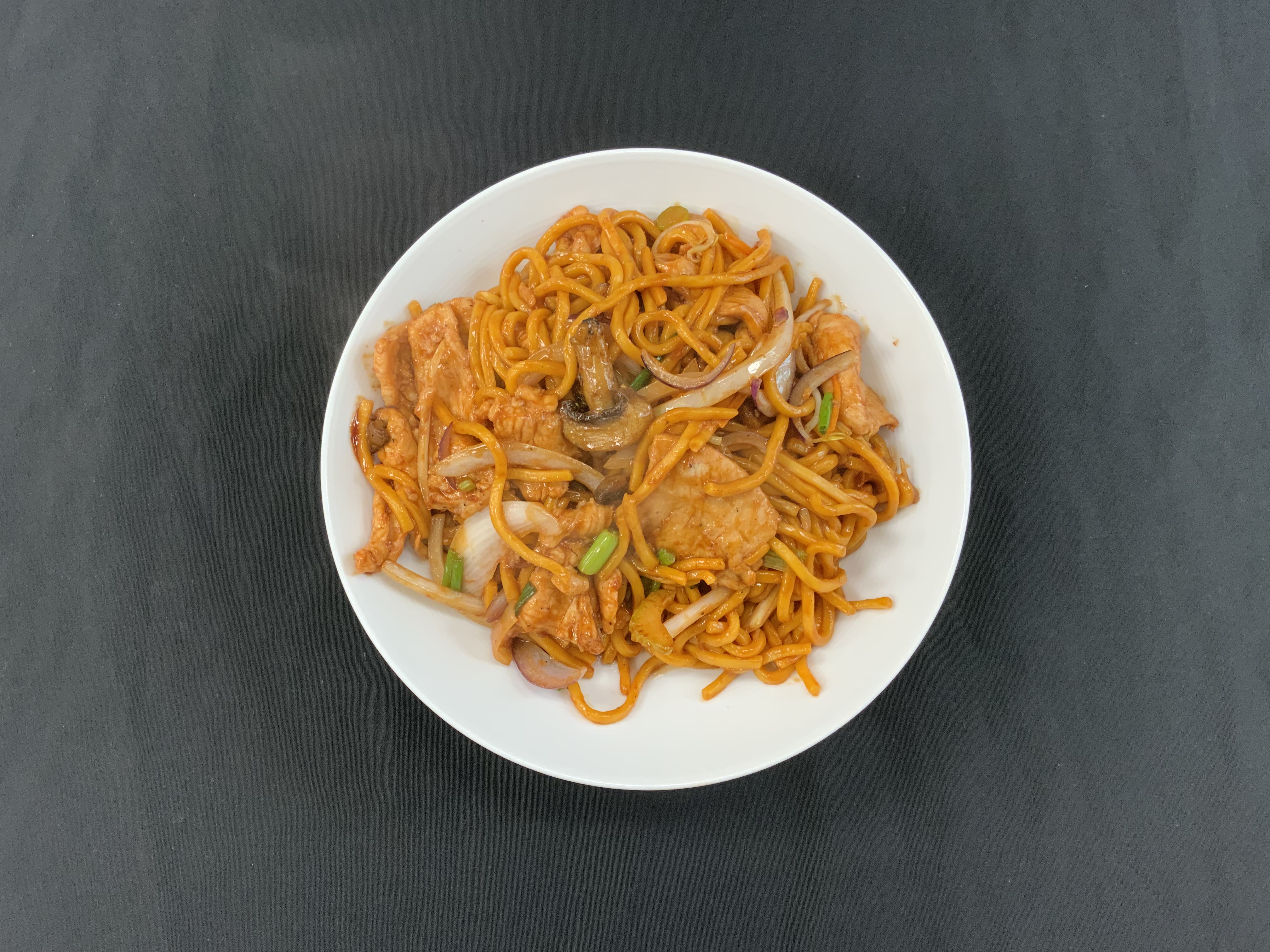 Order Lo mein noodles food online from Rai Lay Thai Cuisine store, Charlotte on bringmethat.com