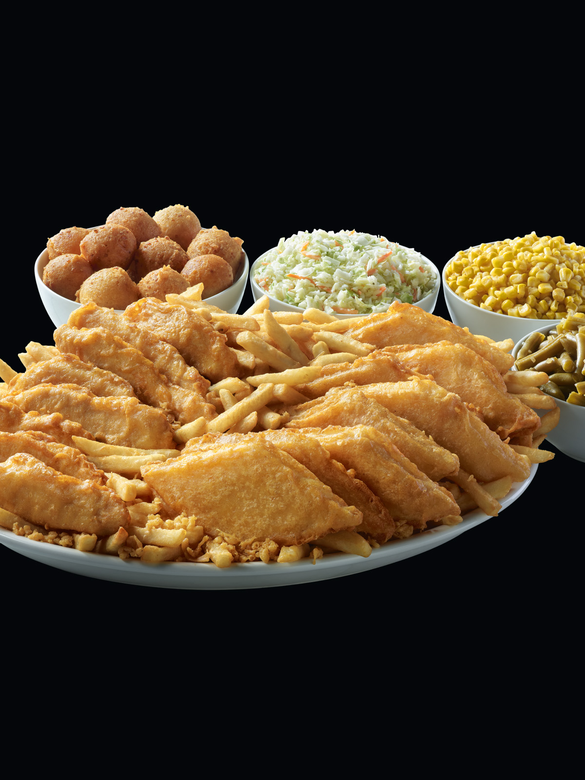 Order 16 Piece Fish or Chicken Meal food online from Long John Silver store, Mount Pleasant on bringmethat.com