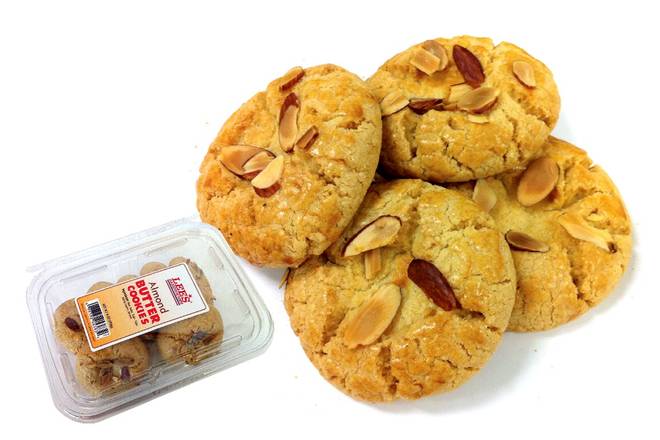 Order Almond Butter Cookies 9oz food online from Lee's Sandwiches store, Riverside on bringmethat.com