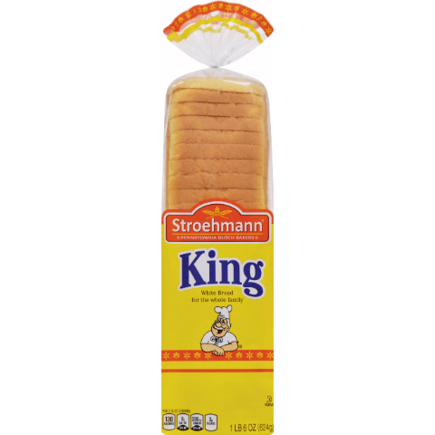 Order Stroehmann King White Bread 22oz food online from 7-Eleven store, Tonawanda on bringmethat.com