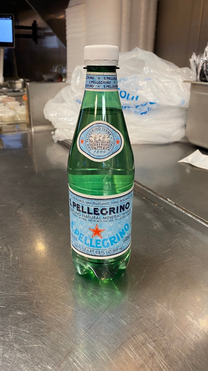 Order Small Pelegrino food online from Pita Grill and Creperie - Warren store, Warren on bringmethat.com