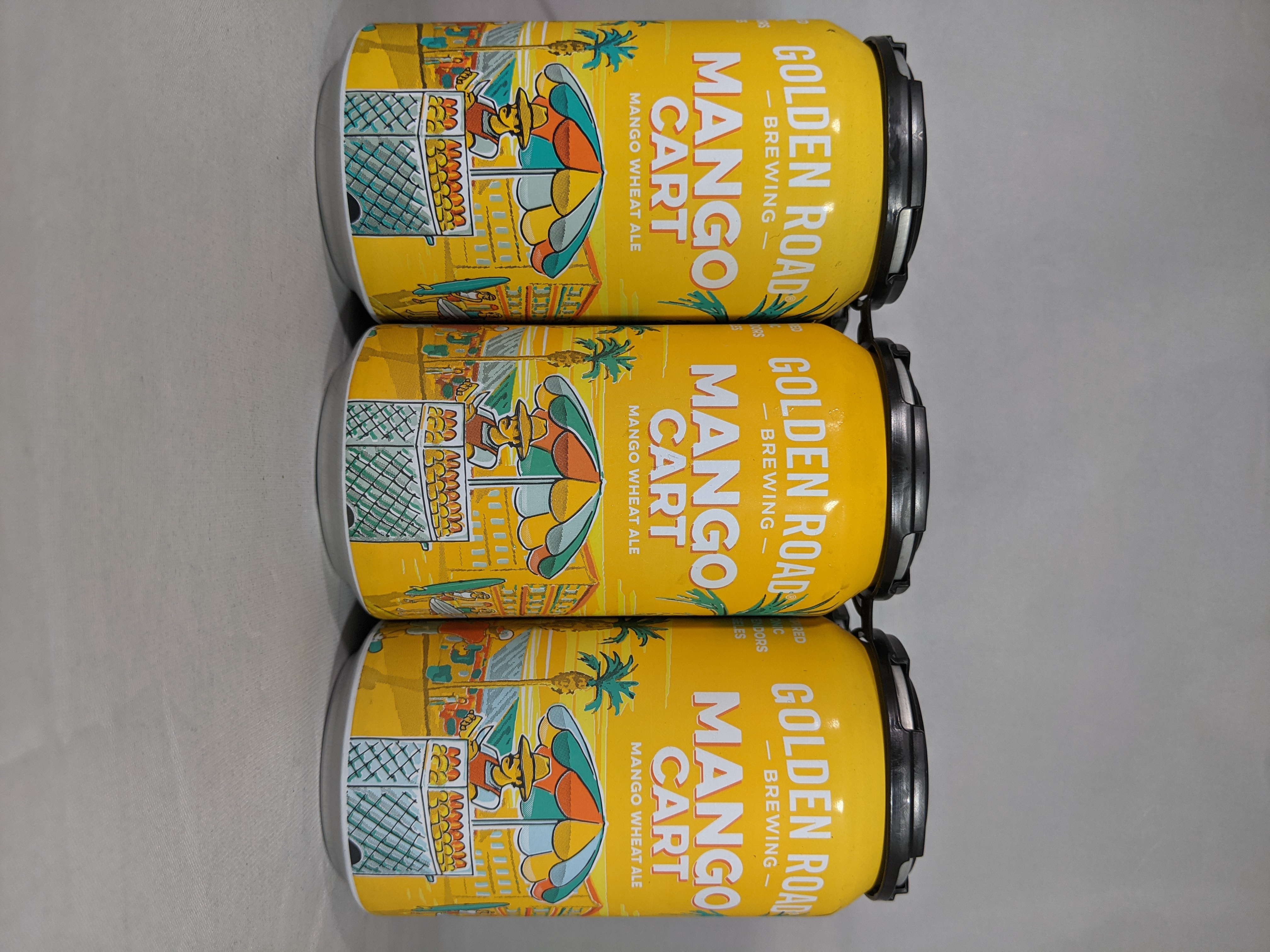 Order Golden Road Mango Cart. 6 Pack 12oz cans. food online from Tap & Bottle store, Tucson on bringmethat.com