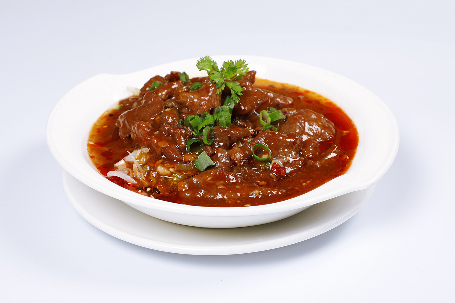 Order Szechuan Style Spicy Beef  food online from Tom Dim Sum store, Media on bringmethat.com