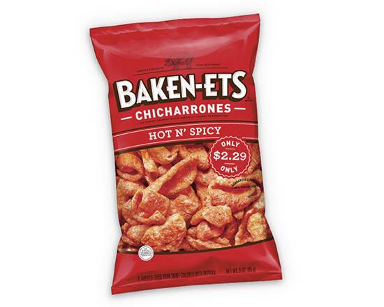 Order Baken-ets Hot and Spicy (3 oz) food online from ampm store, SAN BRUNO on bringmethat.com