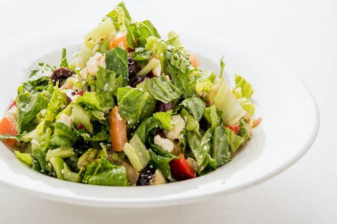 Order Greek Salad food online from The Broken Yolk Cafe store, La Verne on bringmethat.com