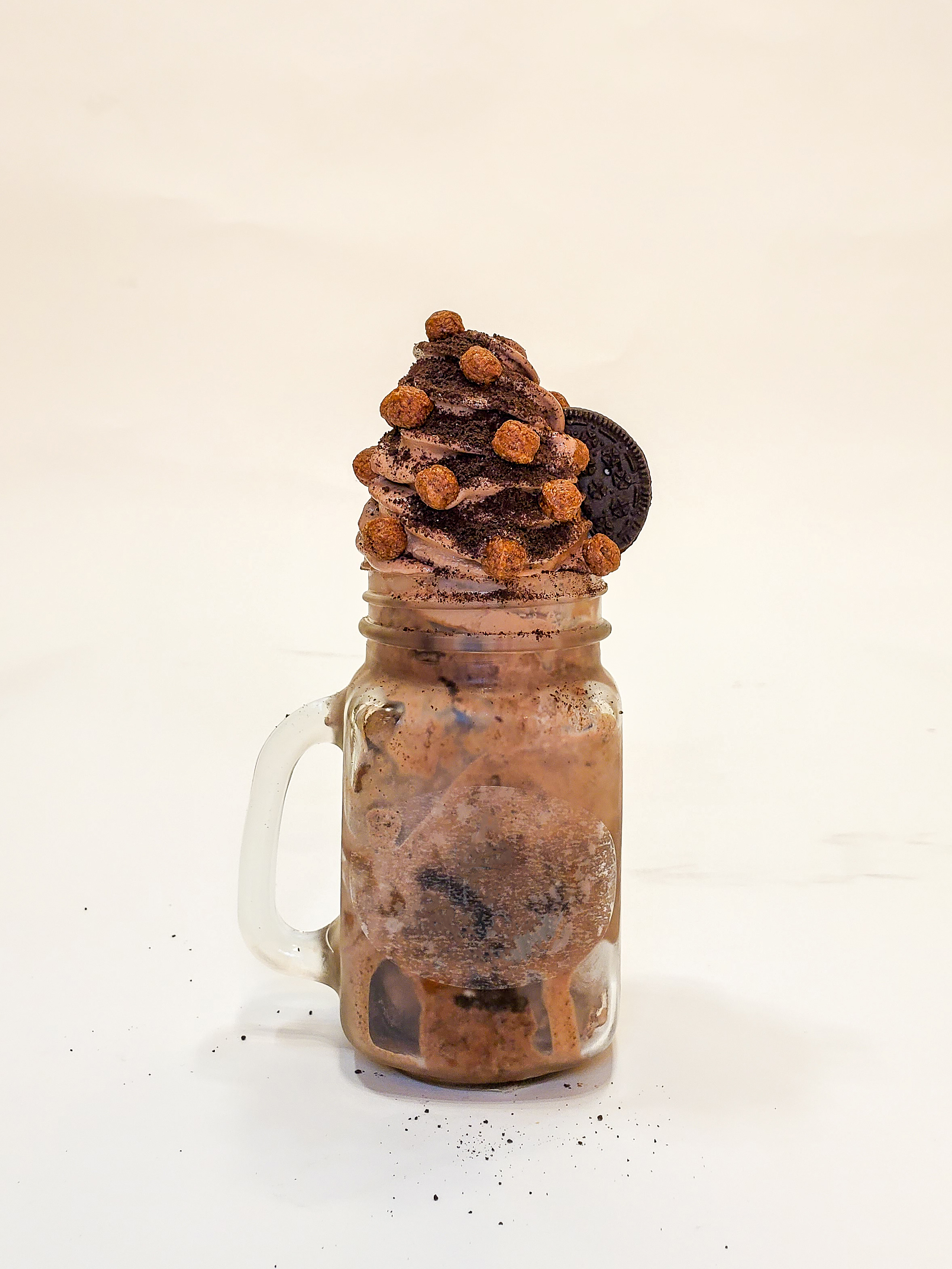 Order Chocolate Black Out Mason Jar Special food online from Surreal Creamery store, New York on bringmethat.com