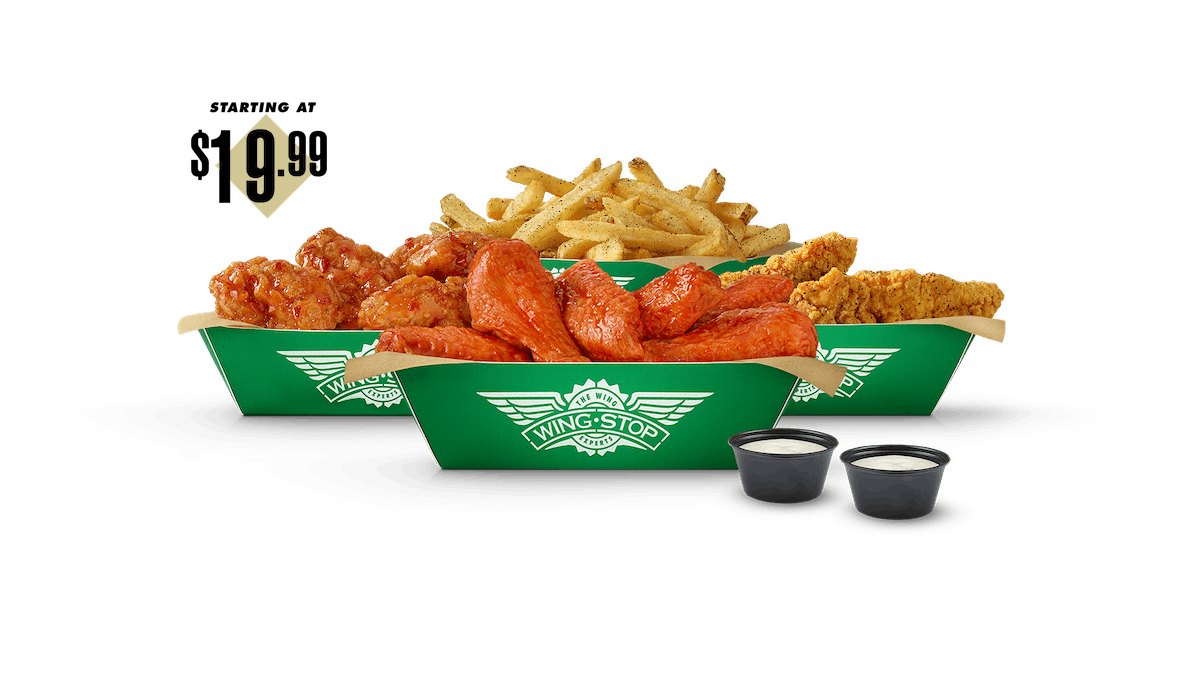 Order Triple Meal Deal food online from WingStop - Clifton store, Clifton on bringmethat.com