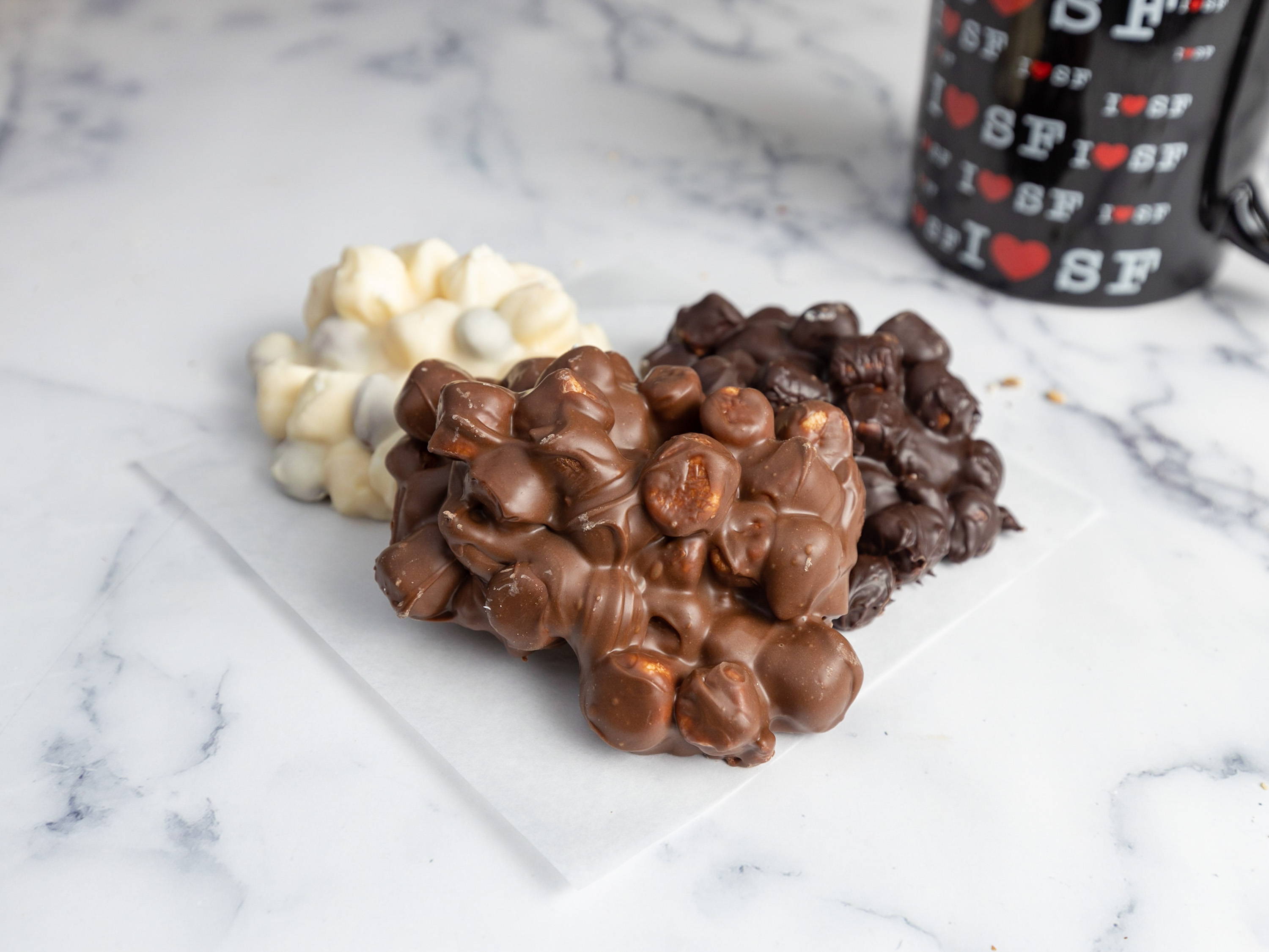 Order Rocky Road Cluste food online from San Francisco Chocolate Store store, San Francisco on bringmethat.com
