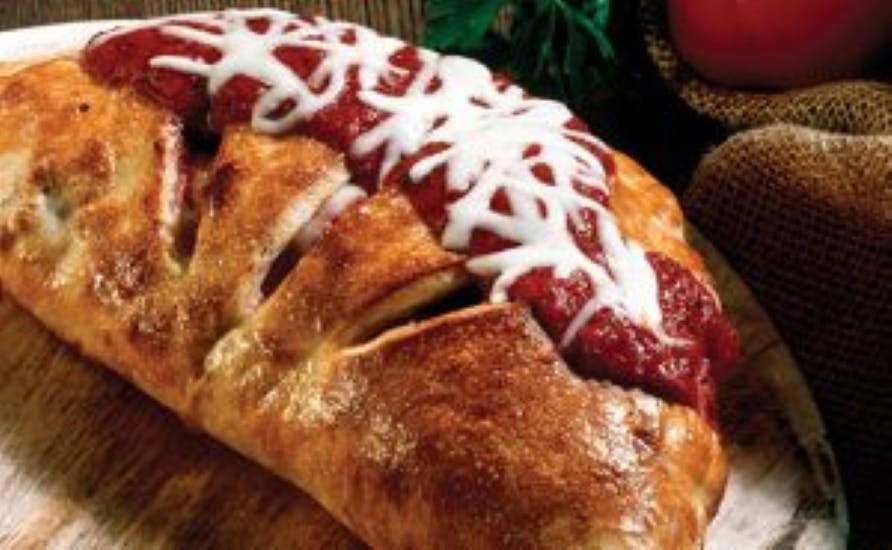 Order Combo Calzone - Combo Calzone food online from Pizza Factory Inc store, San Juan Bautista on bringmethat.com