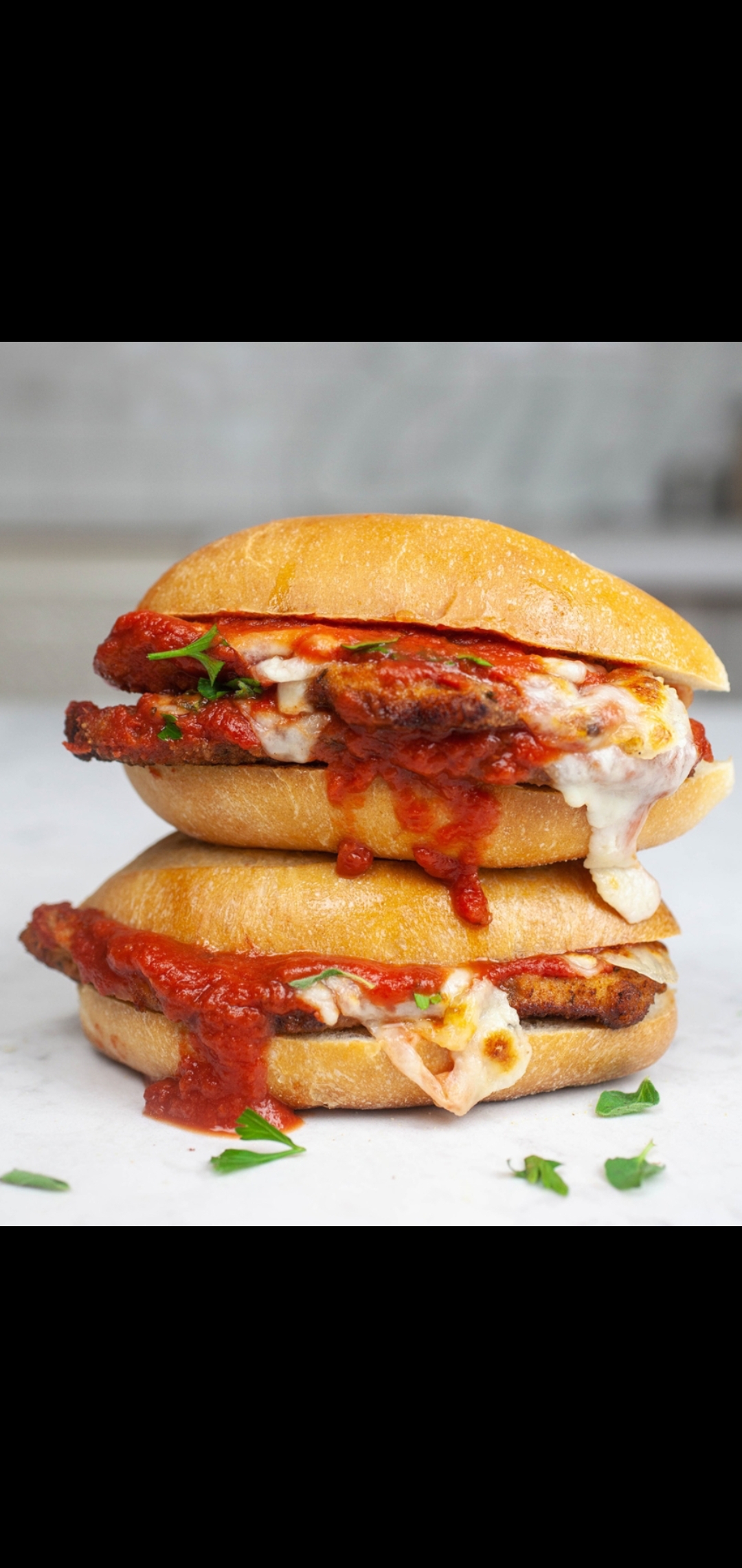Order Chicken Cutlet Parmesan Signature Sandwich  food online from American Gourmet Foods Deli store, New York on bringmethat.com