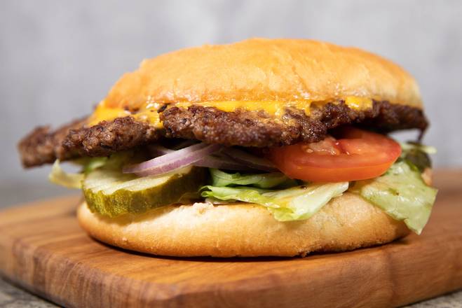 Order Cheese Burger food online from 405 Burger Bar store, Norman on bringmethat.com