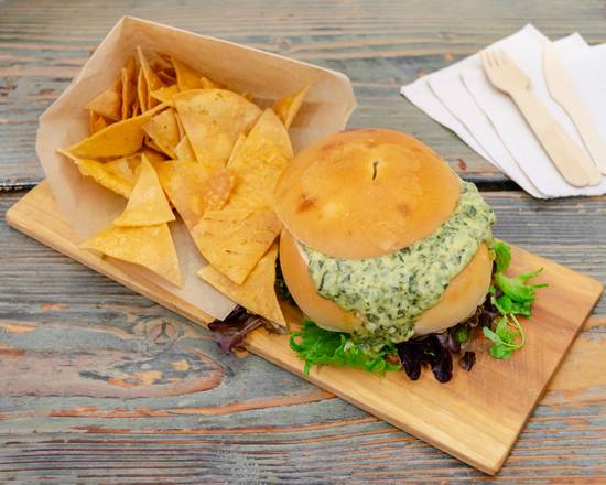 Order Spinach Dip Bread Bowl food online from The Plank Pizza Co Beer Parlor store, Saddle Brook on bringmethat.com