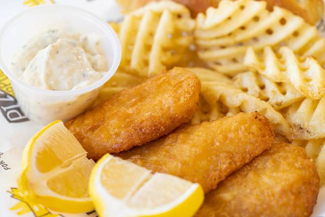 Order Fish and Chips food online from Slice Factory store, River Forest on bringmethat.com