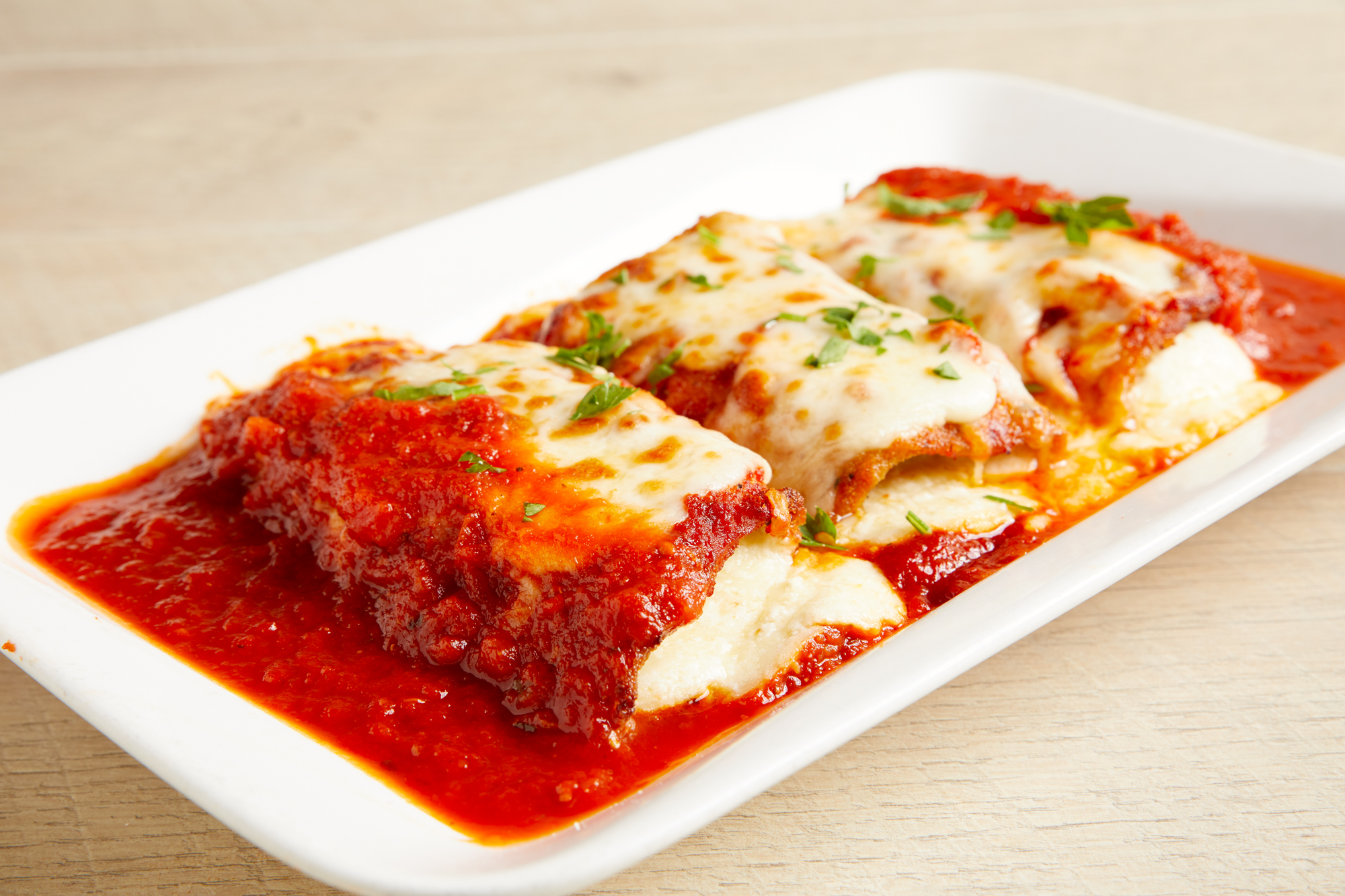 Order Eggplant Rollatini Entree food online from Mario's Pizzeria store, Commack on bringmethat.com