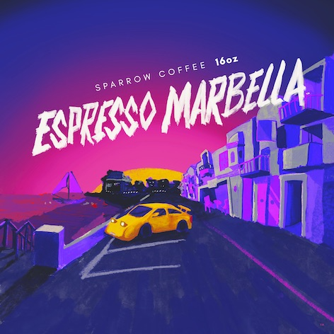 Order Espresso Marbella Organic - 16 oz food online from Sparrow Coffee store, Naperville on bringmethat.com
