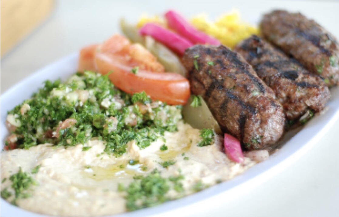 Order Kefta Kabab Plate food online from Truly Mediterranean store, San Francisco on bringmethat.com