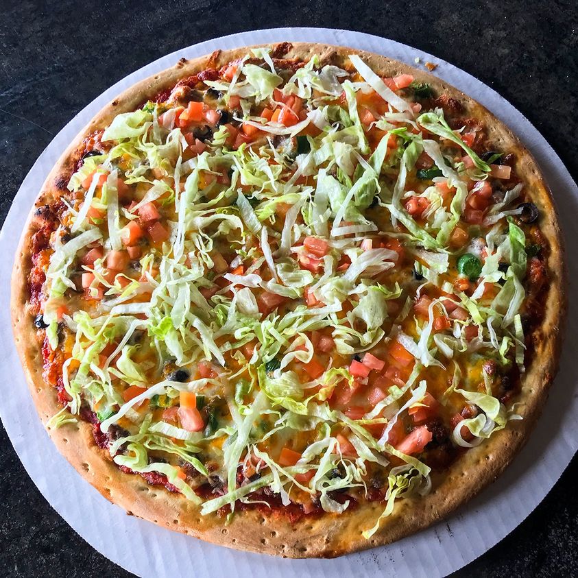 Order Taco Pizza food online from Paisans Pizzeria store, Brookfield on bringmethat.com