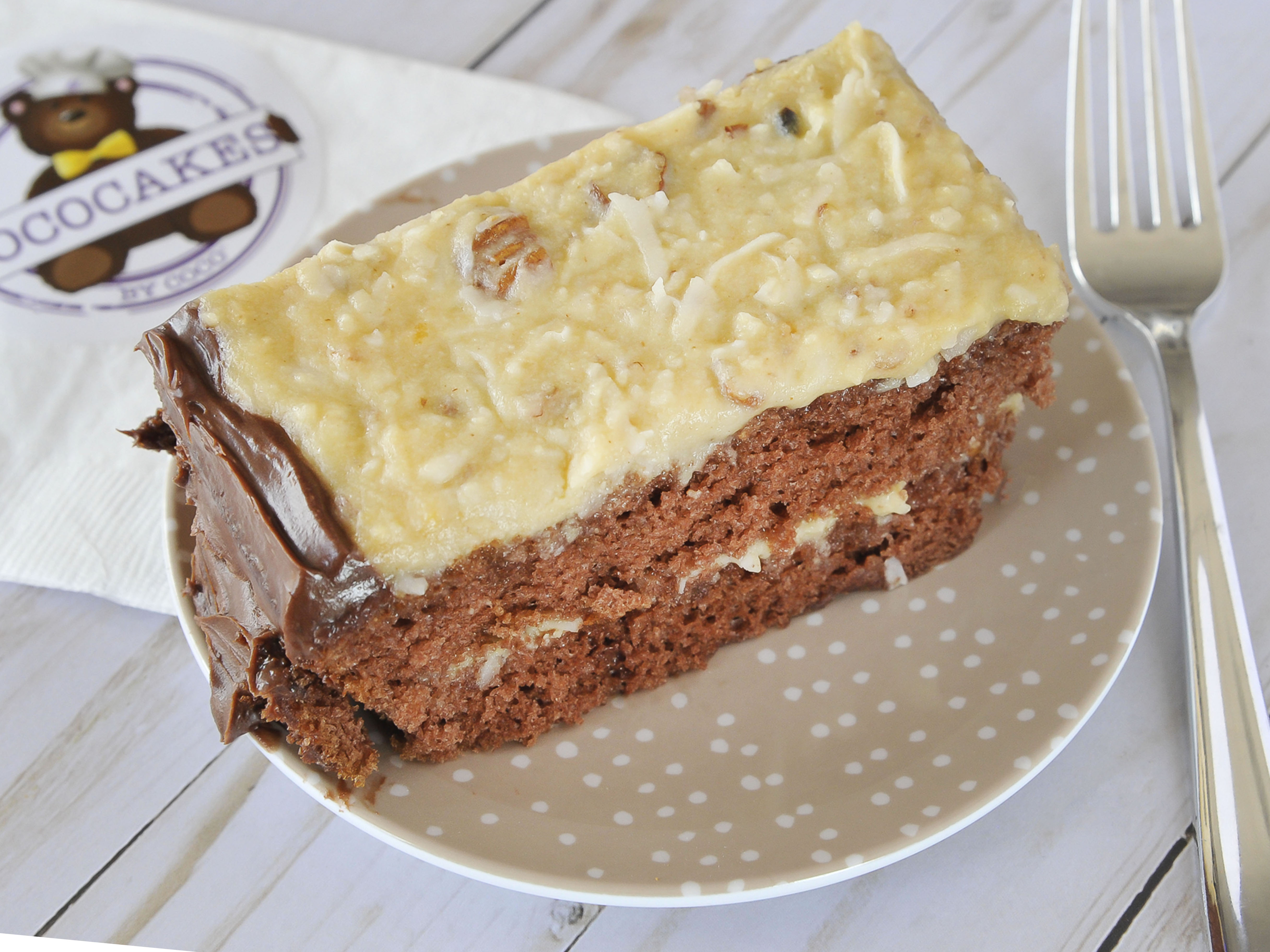 Order World's Finest German Chocolate food online from Cococakes By Coco store, Tucker on bringmethat.com