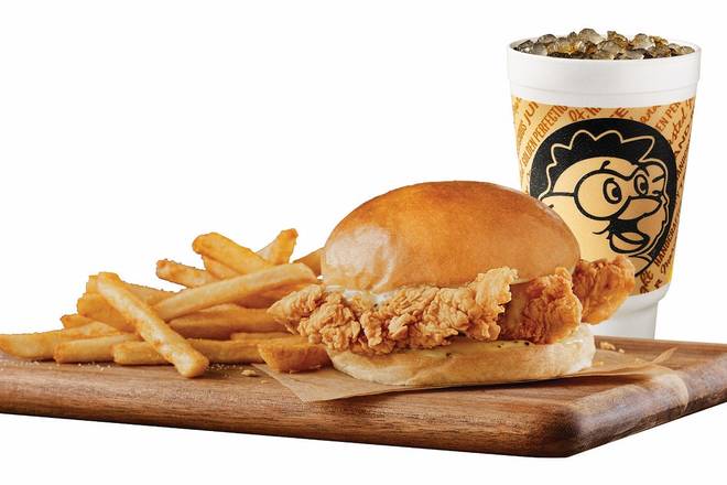 Order Triple Tender Sandwich  food online from Golden Chick store, Talty on bringmethat.com