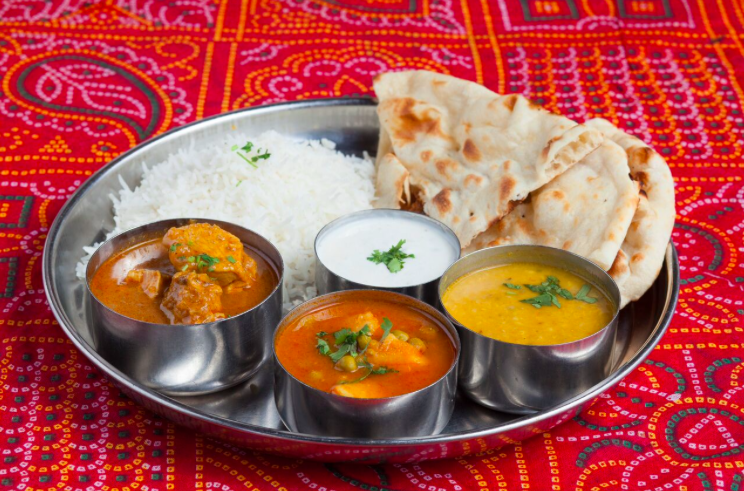 Order Non Vegetarian Thali food online from All India Cafe store, Pasadena on bringmethat.com