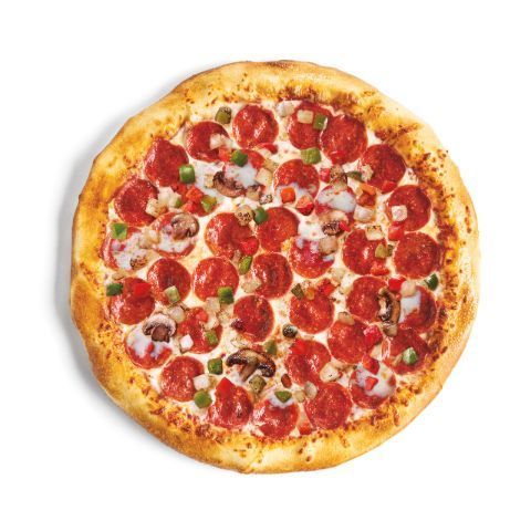 Order Large Big Bite™ - Pepperoni + Fire Roasted Veggies food online from 7-Eleven store, Princeton on bringmethat.com