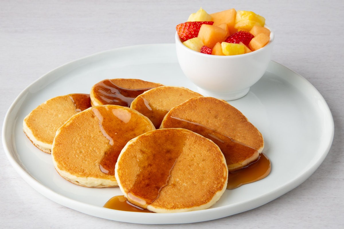 Order Bucky's Mini-Pancakes food online from Village Inn store, Springfield on bringmethat.com