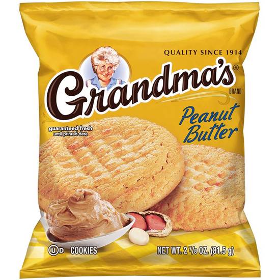 Order Grandma'S Peanut Butter Flavor Cookies food online from Exxon Food Mart store, Port Huron on bringmethat.com