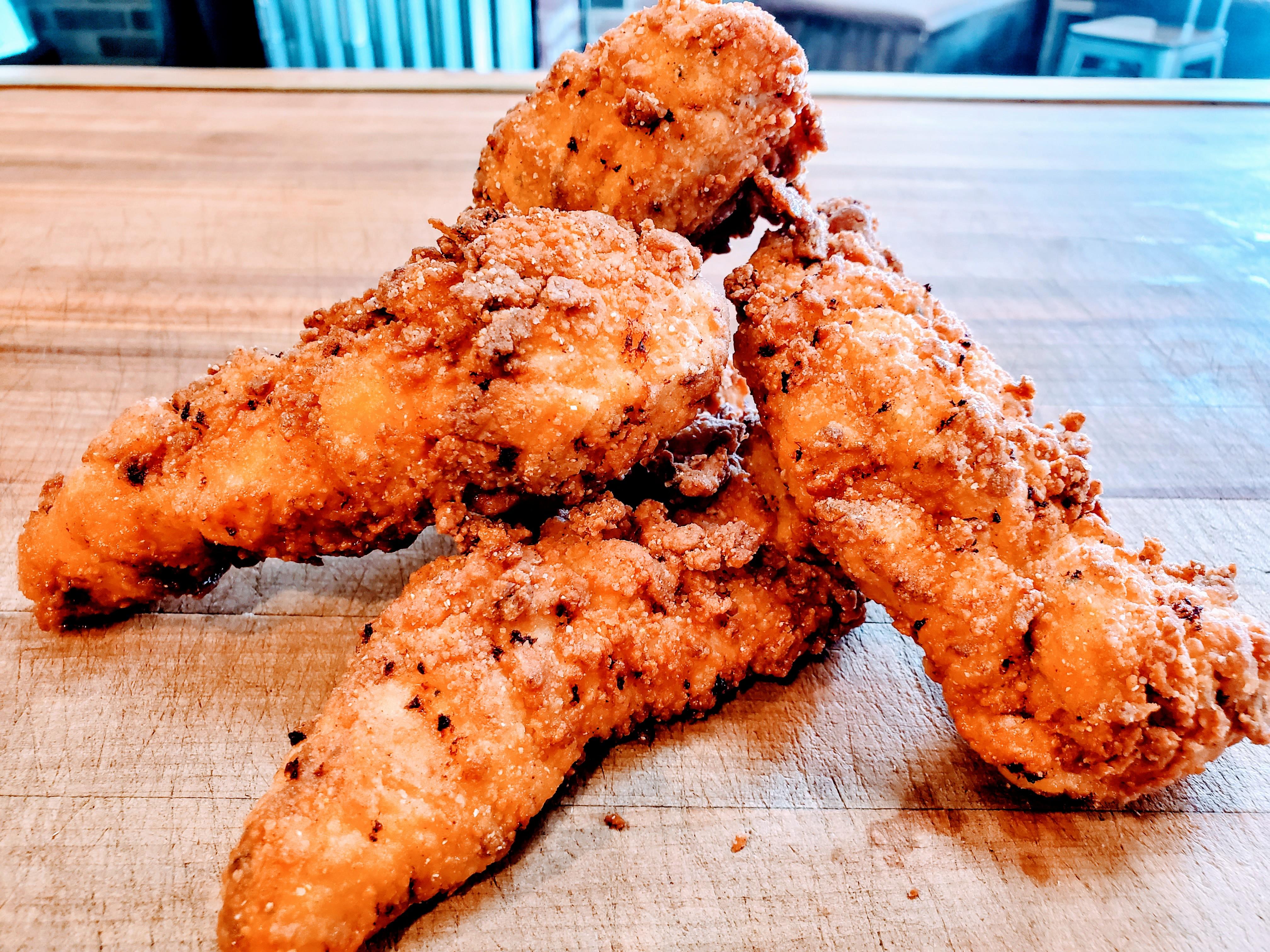 Order Jumbo Southern Fried Chicken Tenders food online from Holy Smokes Bbq store, Monroeville on bringmethat.com