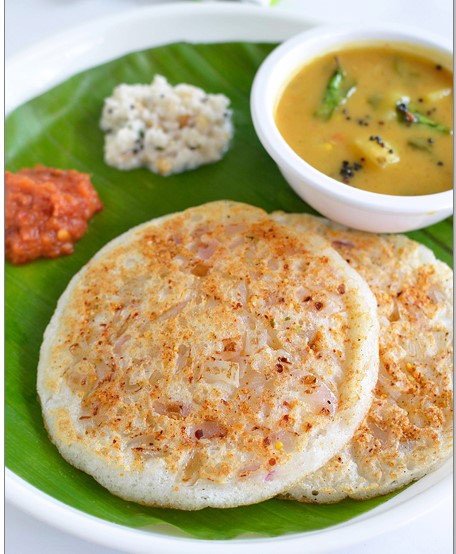 Order Onion Uthappam food online from Ruchi Indian Restaurant store, Bellevue on bringmethat.com