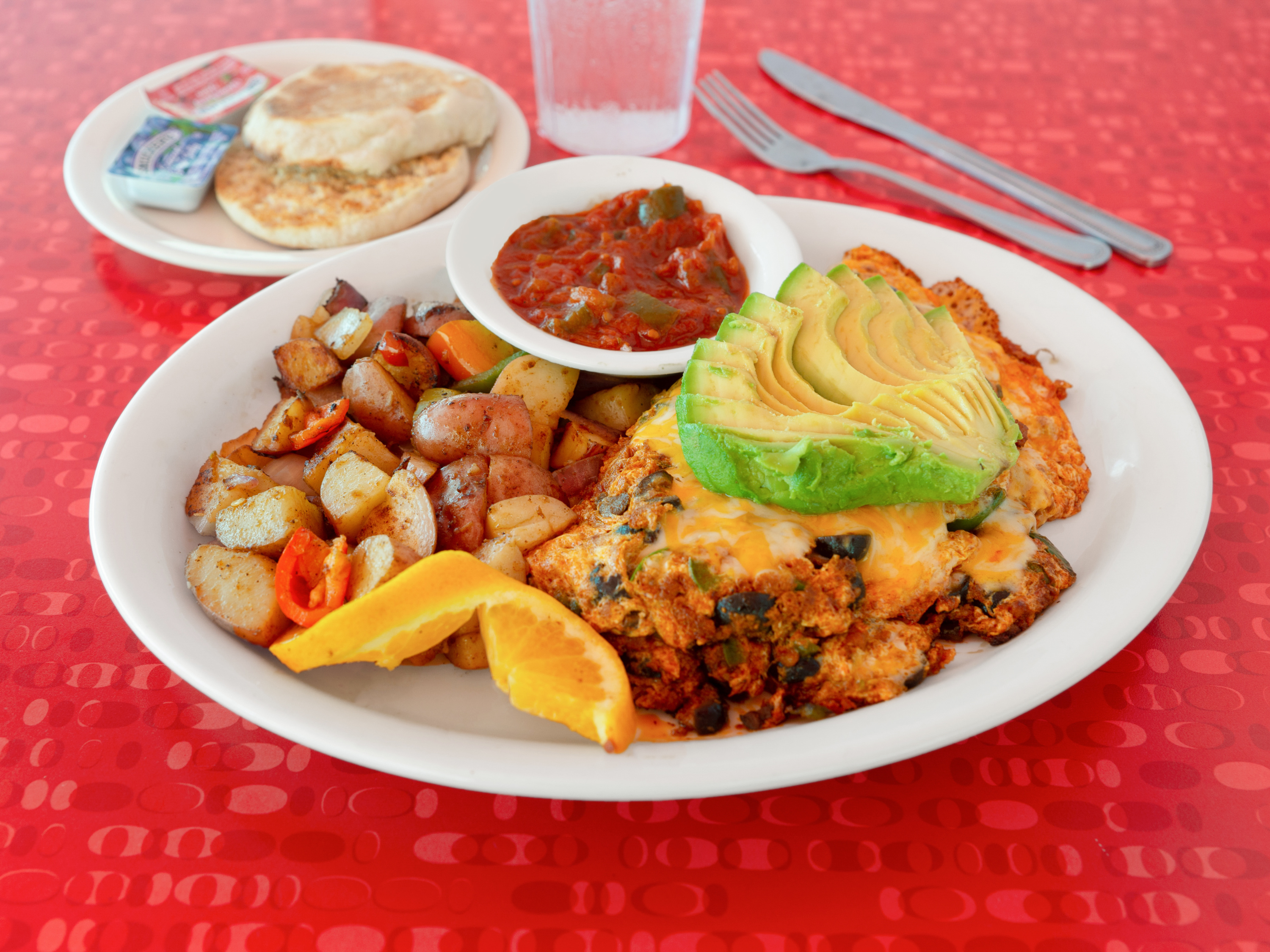 Order The Tex Mex Omelette food online from Mr D store, Placentia on bringmethat.com