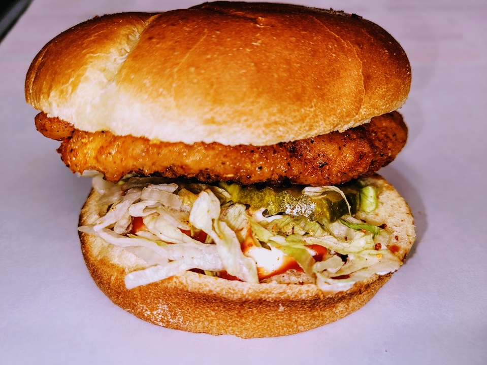 Order Nashville Hot Chicken Tender Sandwich food online from The General Store store, Lewes on bringmethat.com